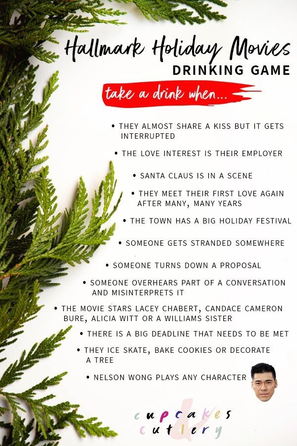 Hallmark Drinking Game Printable