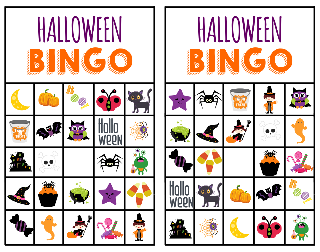 Halloween Bingo Game 15 Free PDF Printables Printablee