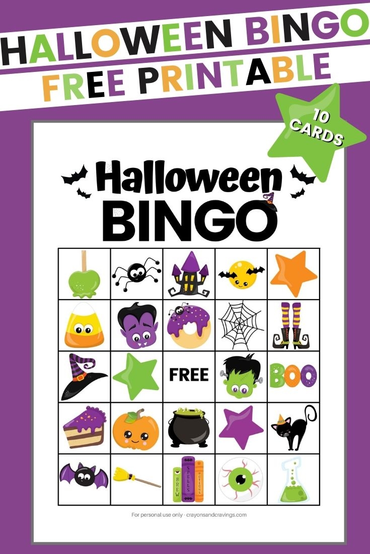 Halloween Bingo Games Printable