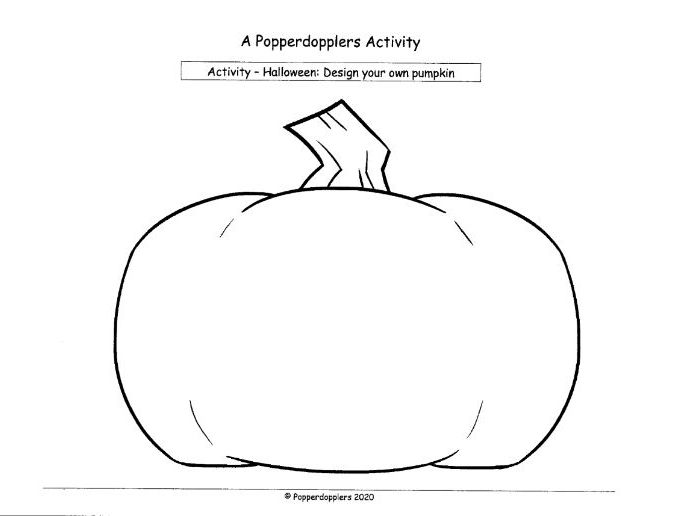 Halloween Design Your Own Pumpkin Teaching Resources