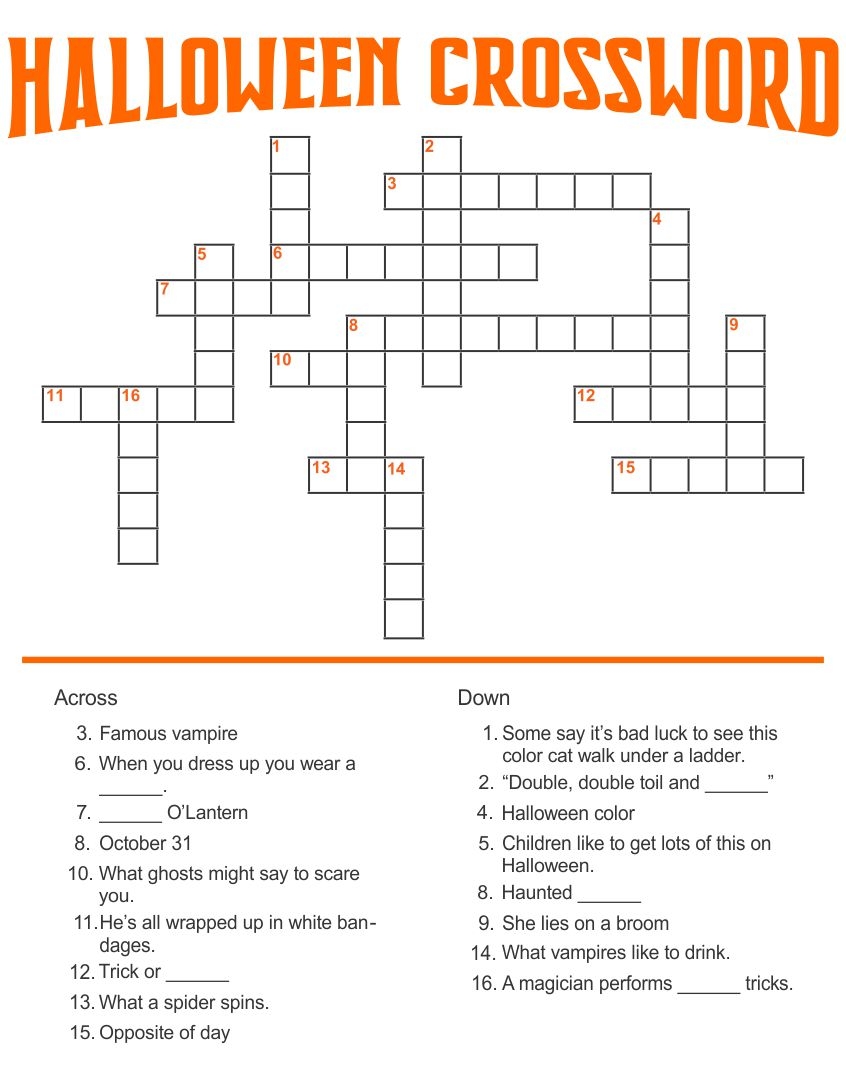 Halloween Games And Puzzles 15 Free PDF Printables Printablee