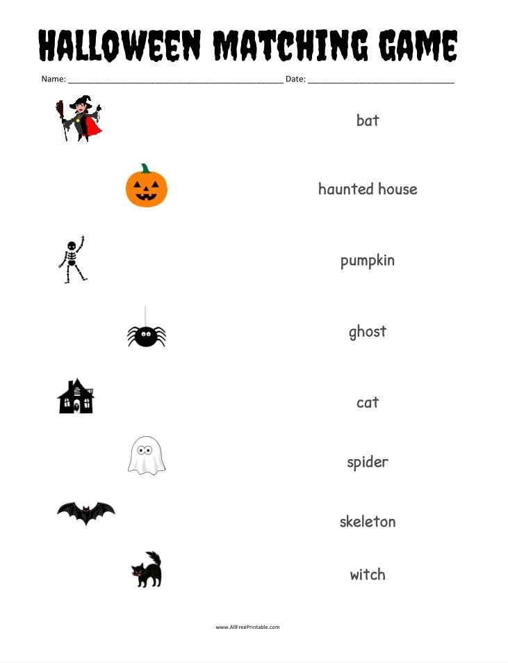 free printable halloween activities