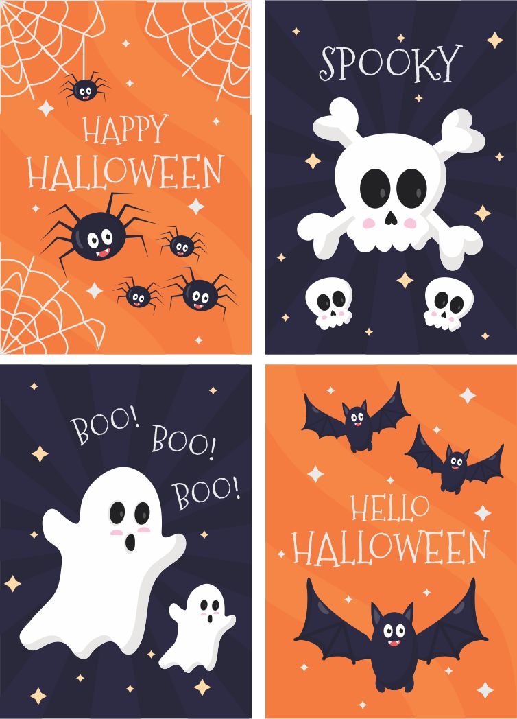 Halloween Printable Cards