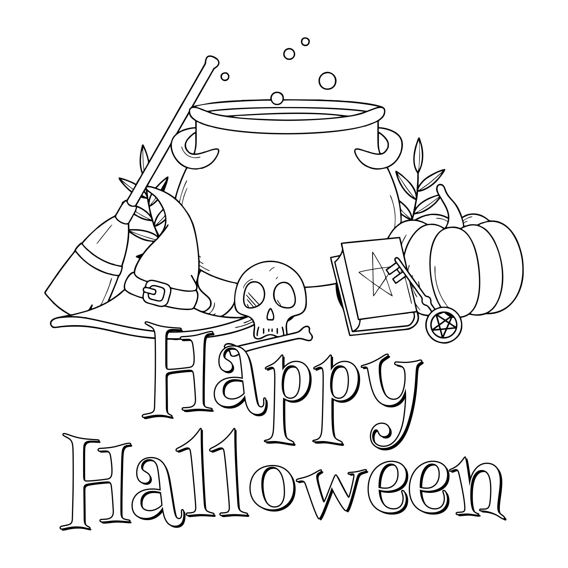 Halloween Printable Color Printable Word Searches