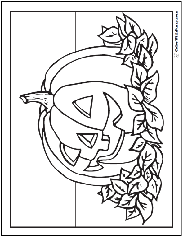 Halloween Printable Color Sheets