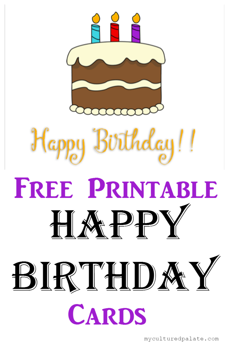 free birthday card designs printable