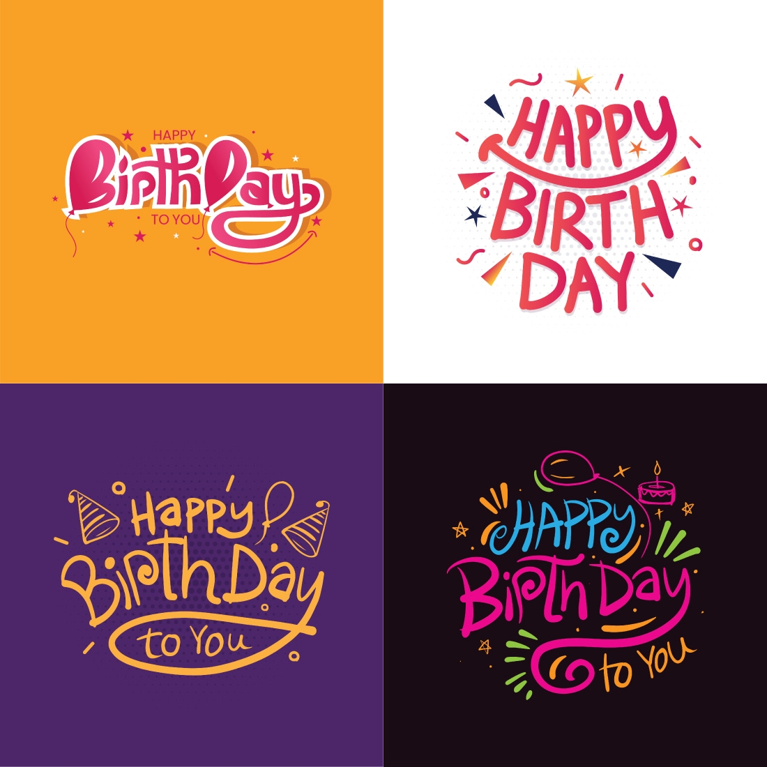 Happy Birthday Lettering Design Printable Wholesalers Afc health gov lk