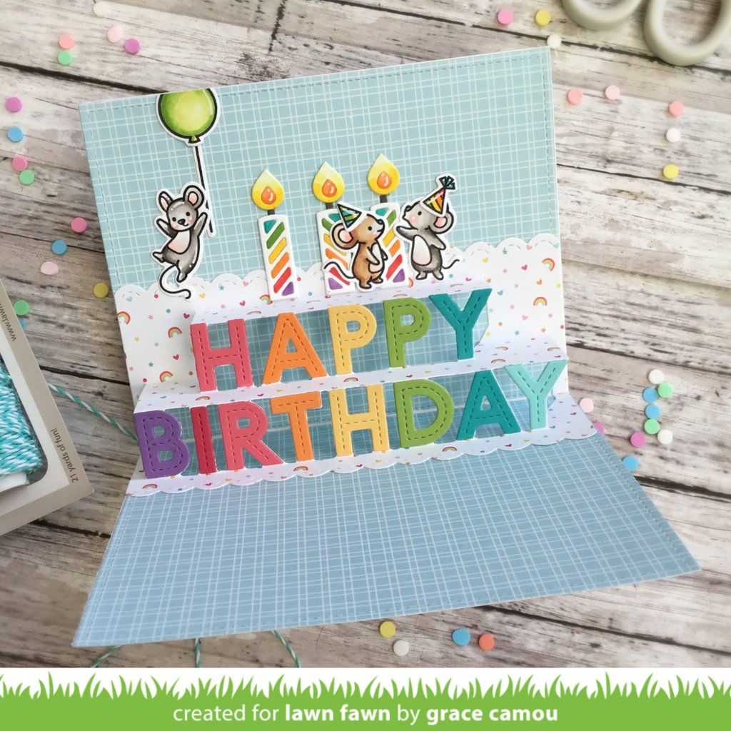 Happy Birthday Pop Up Birthday Card Template Printable Printable Word 