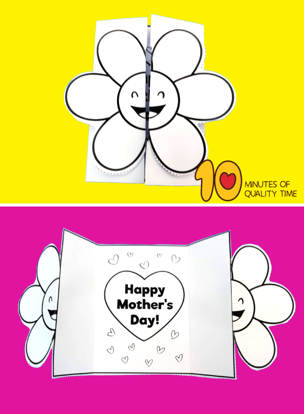 Happy Mothers Day Card Template Printable Printable Templates