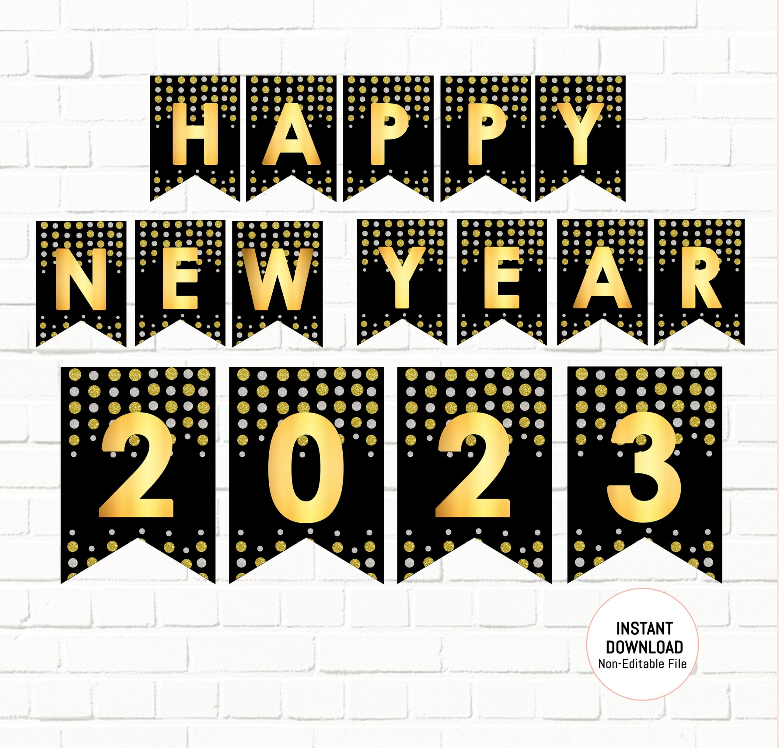 Happy New Year Lettering Design 2023 Get New Year 2023 Update