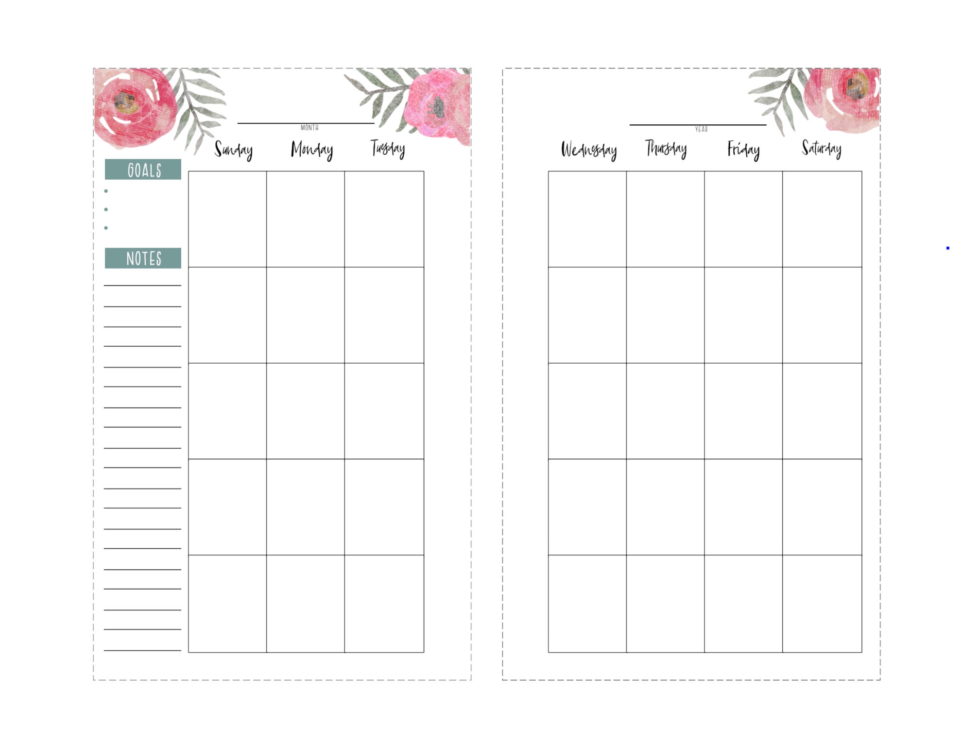 Happy Planner Printables Pages
