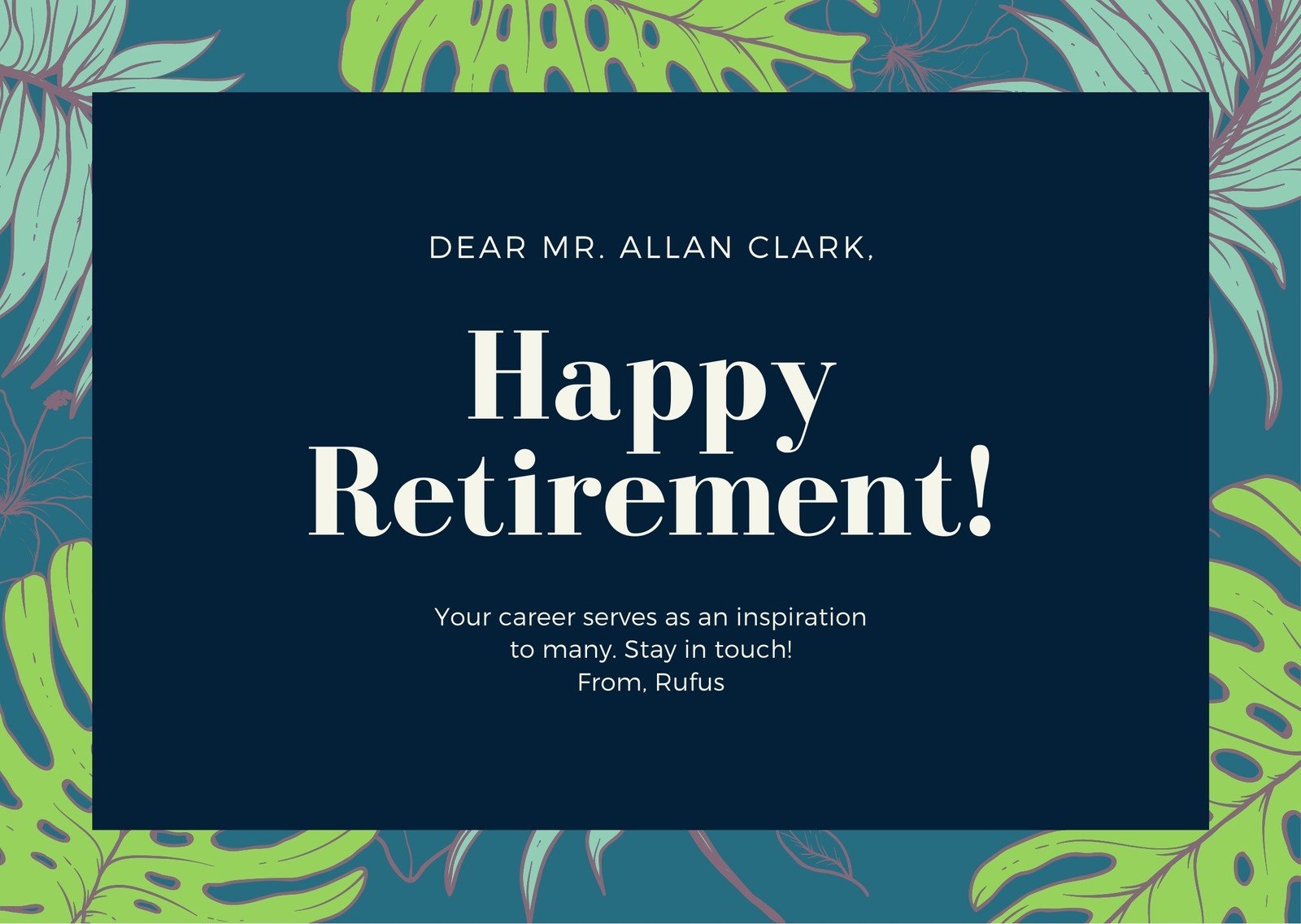 Happy Retirement Card Printable Free Printable Templates Porn Sex Picture