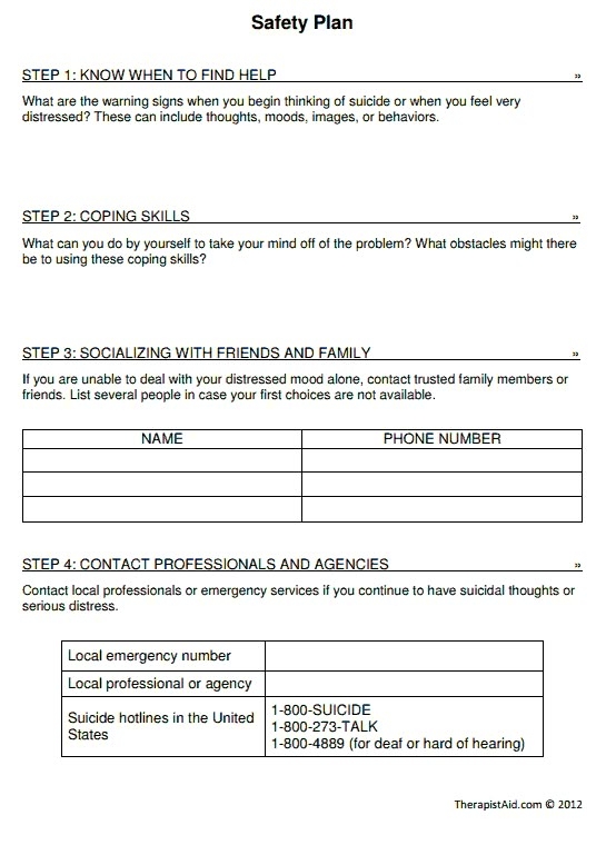 Harm Reduction Plan Template Social Media Template
