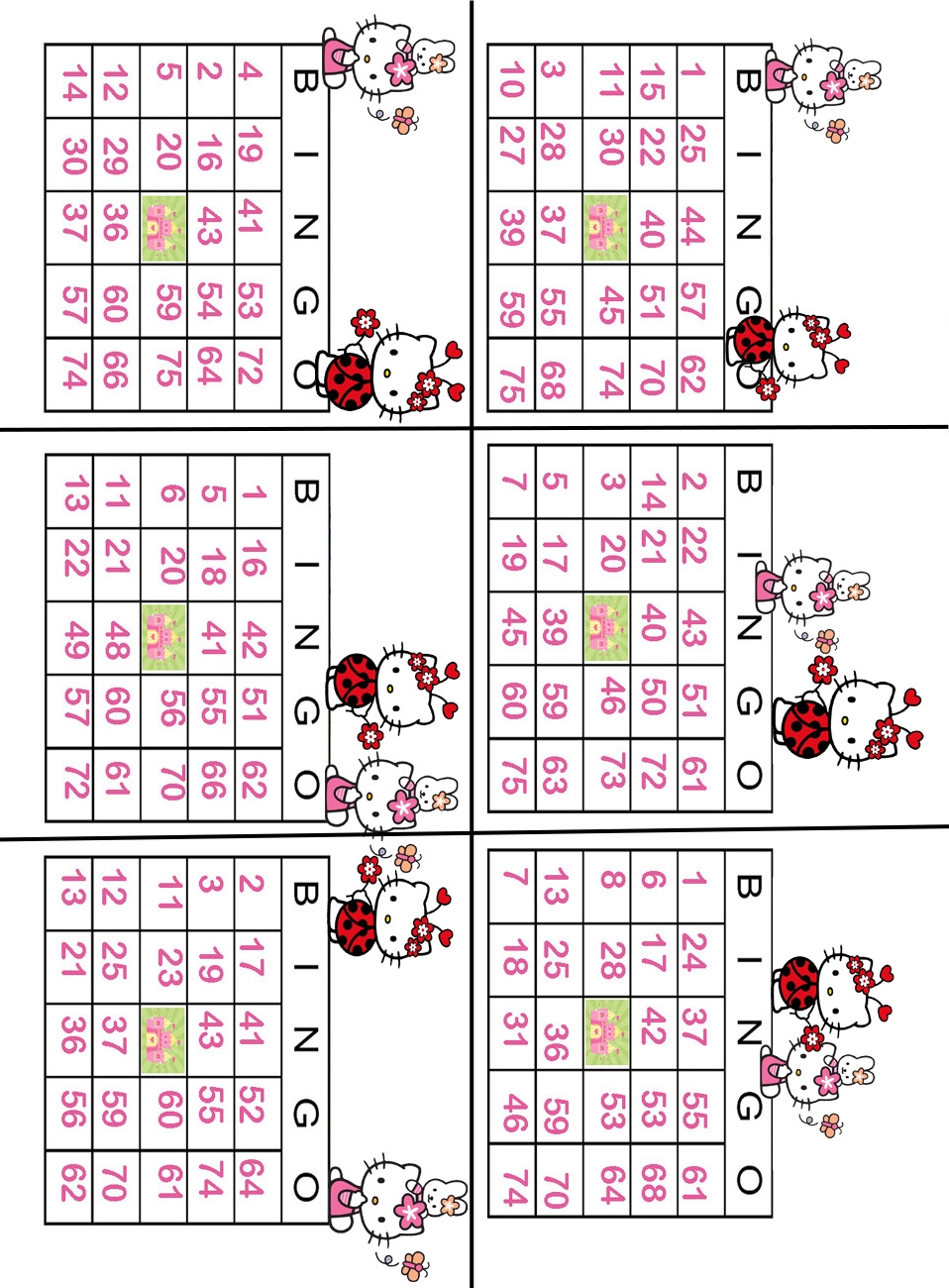 HELLO KITTY COLORING PAGES