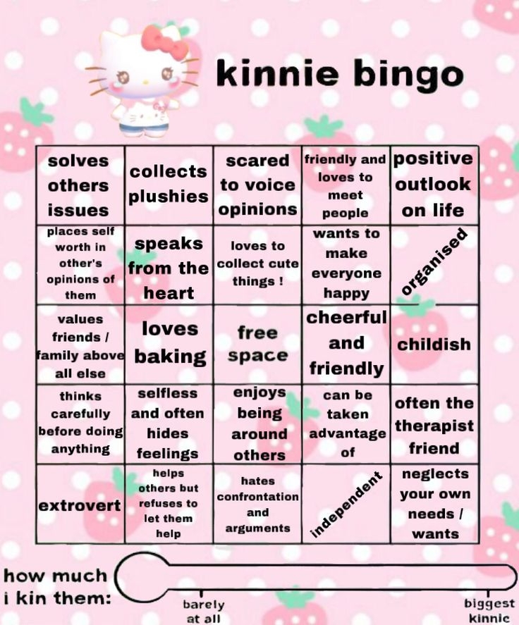 Hello Kitty Kinnie Bingo