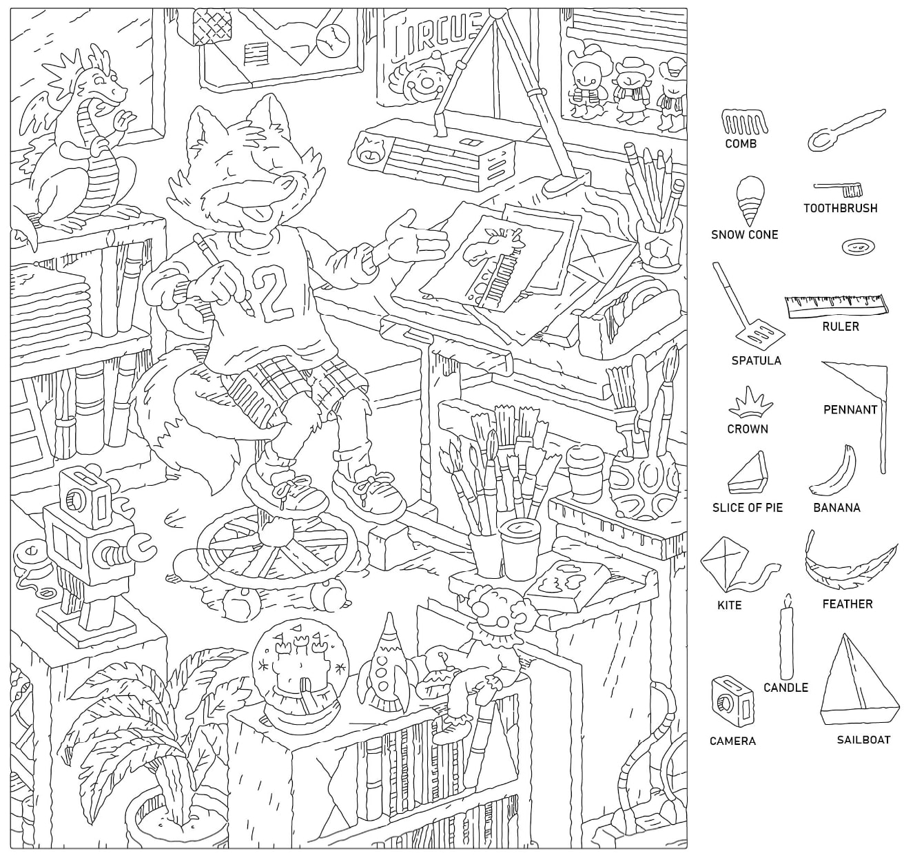 Highlights Hidden Pictures Printable Free Printable JD