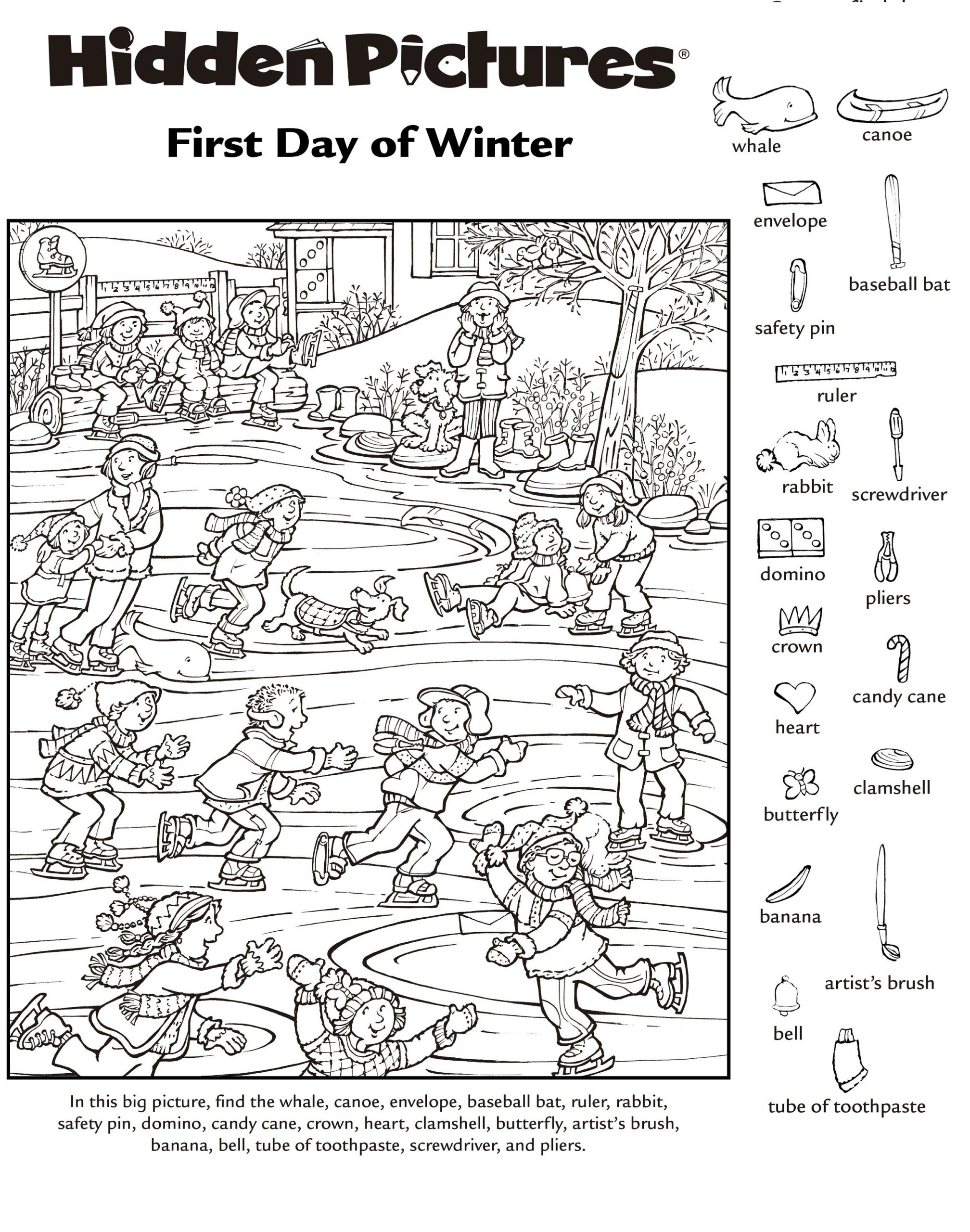 highlights hidden pictures printable