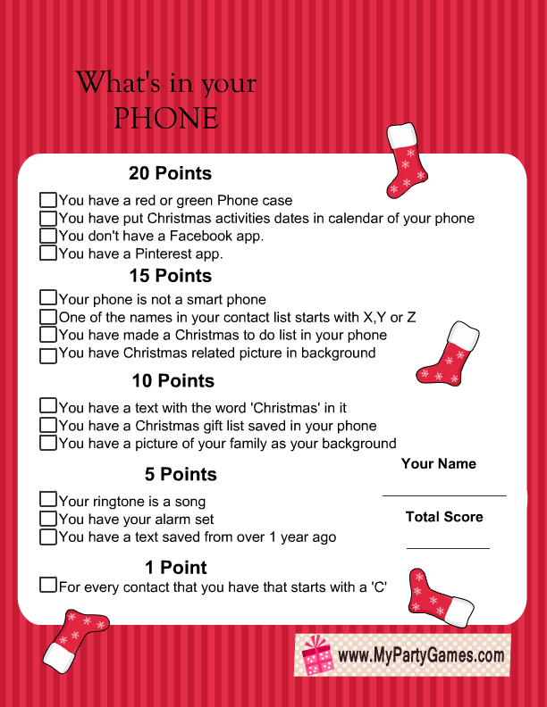 Holiday Office Party Games Free Printable Printable Online