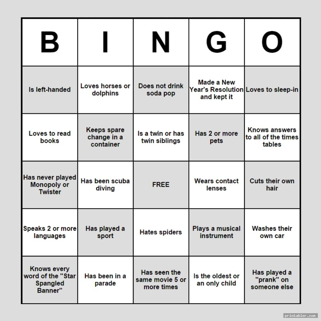 free printable housewarming bingo games