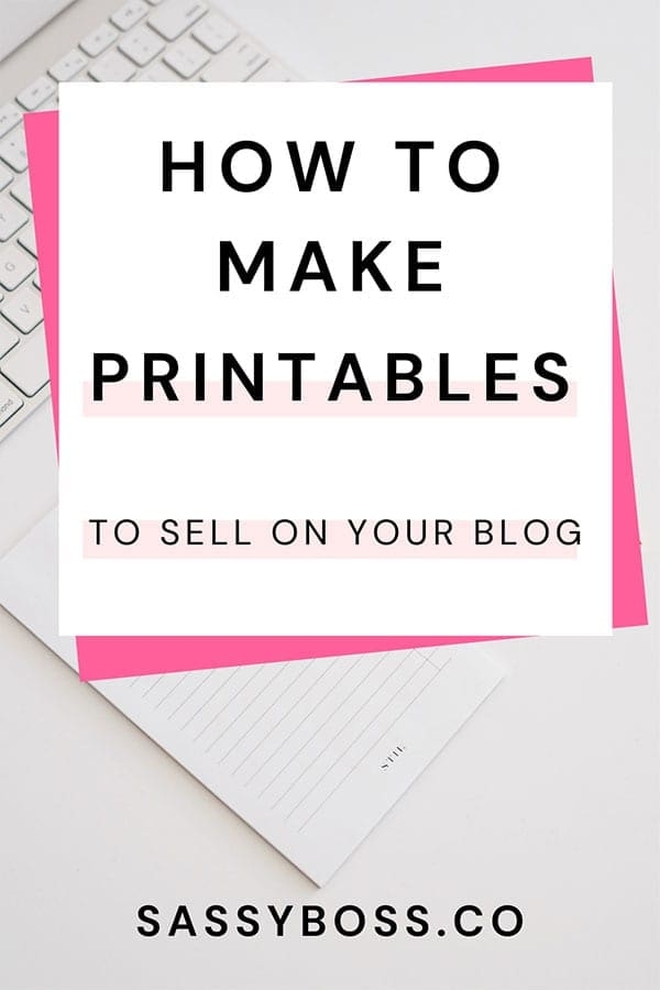 how to design printables to sell