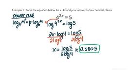 How To Solve An Exponential Equation By Using Natural Logarithms 