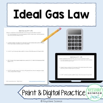 Ideal Gas Equation Teaching Resources Worksheets Library