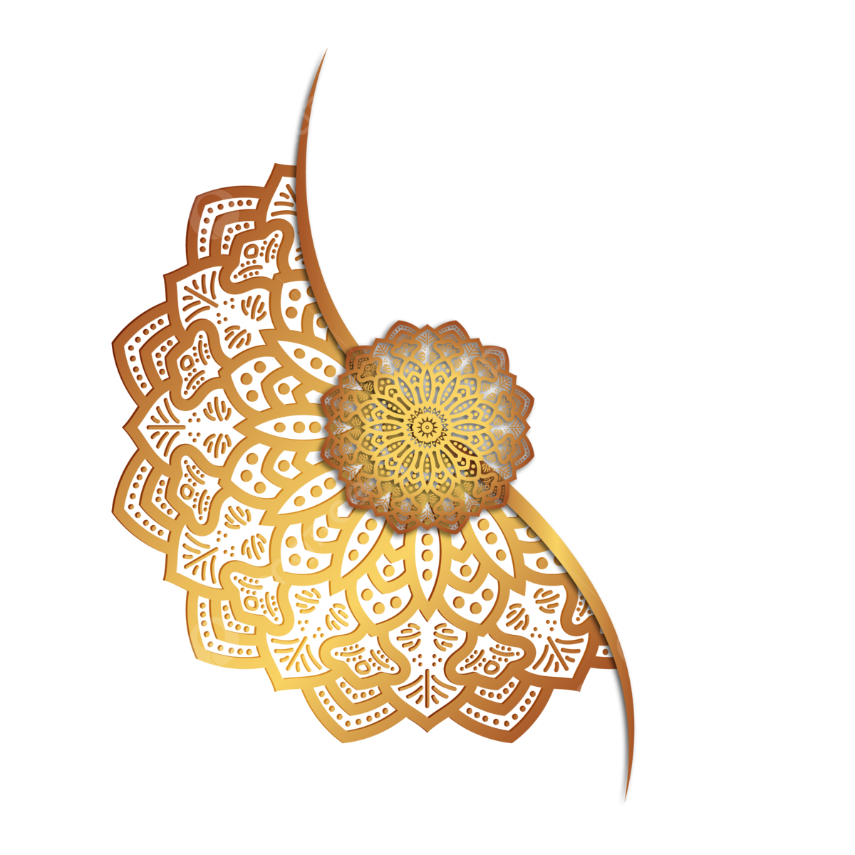 Islamic Half Mandala Art Pattern Design Half Mandala Mandala Islamic 