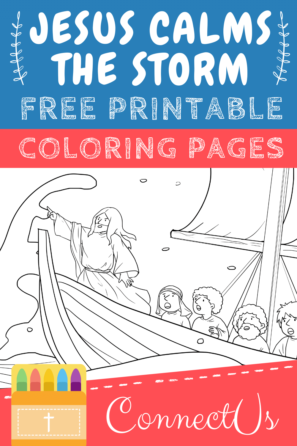 Jesus Calms The Storm Free Printables Printable Templates Free
