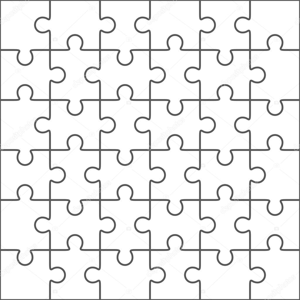 puzzle blank template