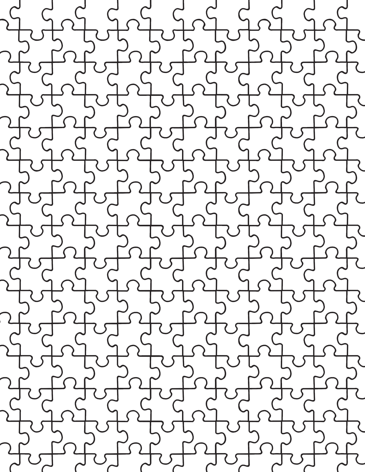 Jigsaw Puzzle Printable Template Printable Word Searches