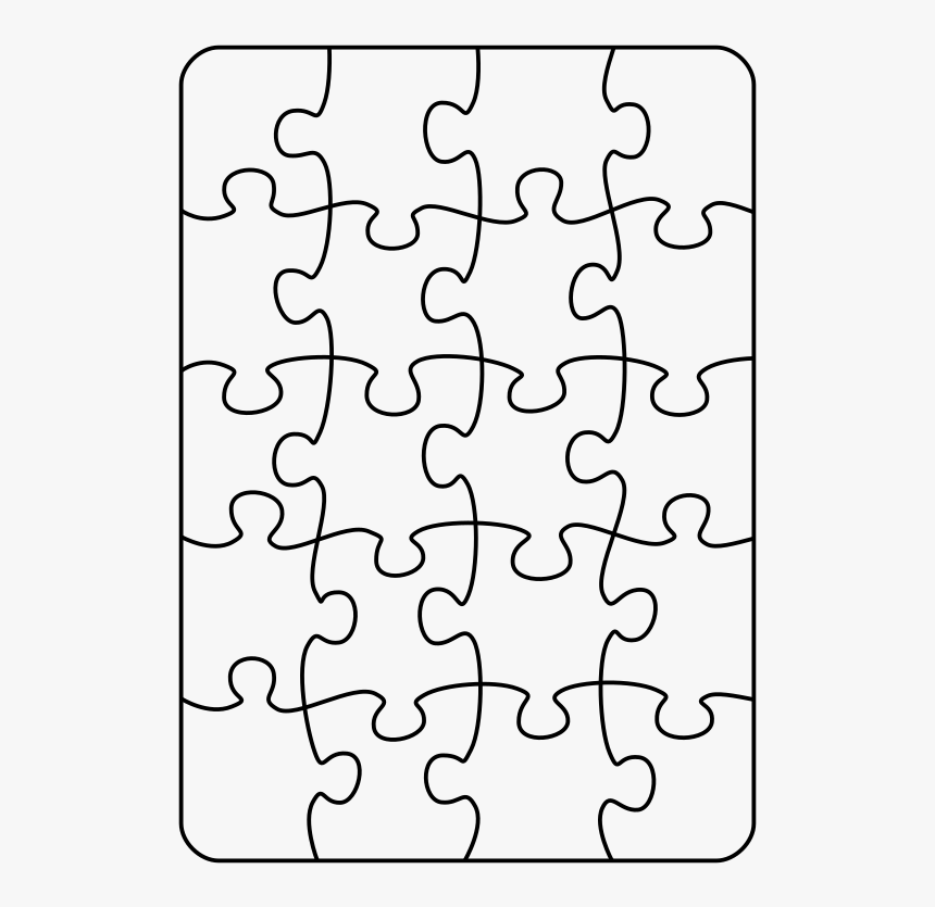jigsaw puzzle printable template
