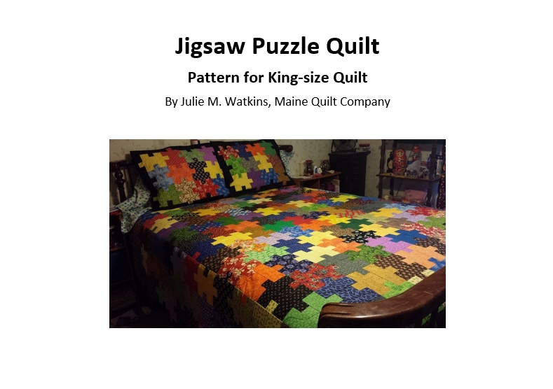 jigsaw puzzle quilt template