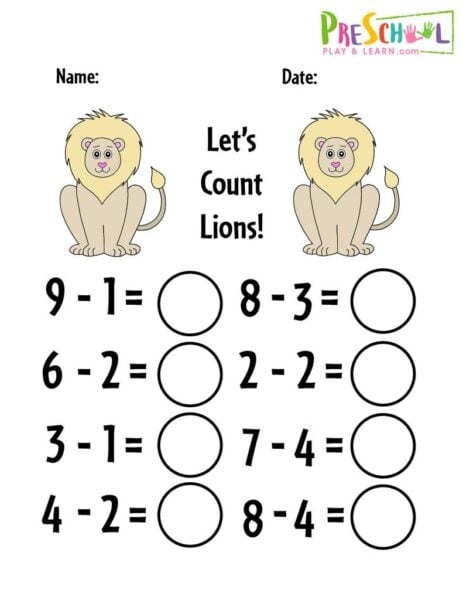 Kindergarten Math Equations Worksheets Building A Strong Foundation 