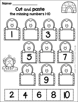 Kindergarten Math Printable Activities