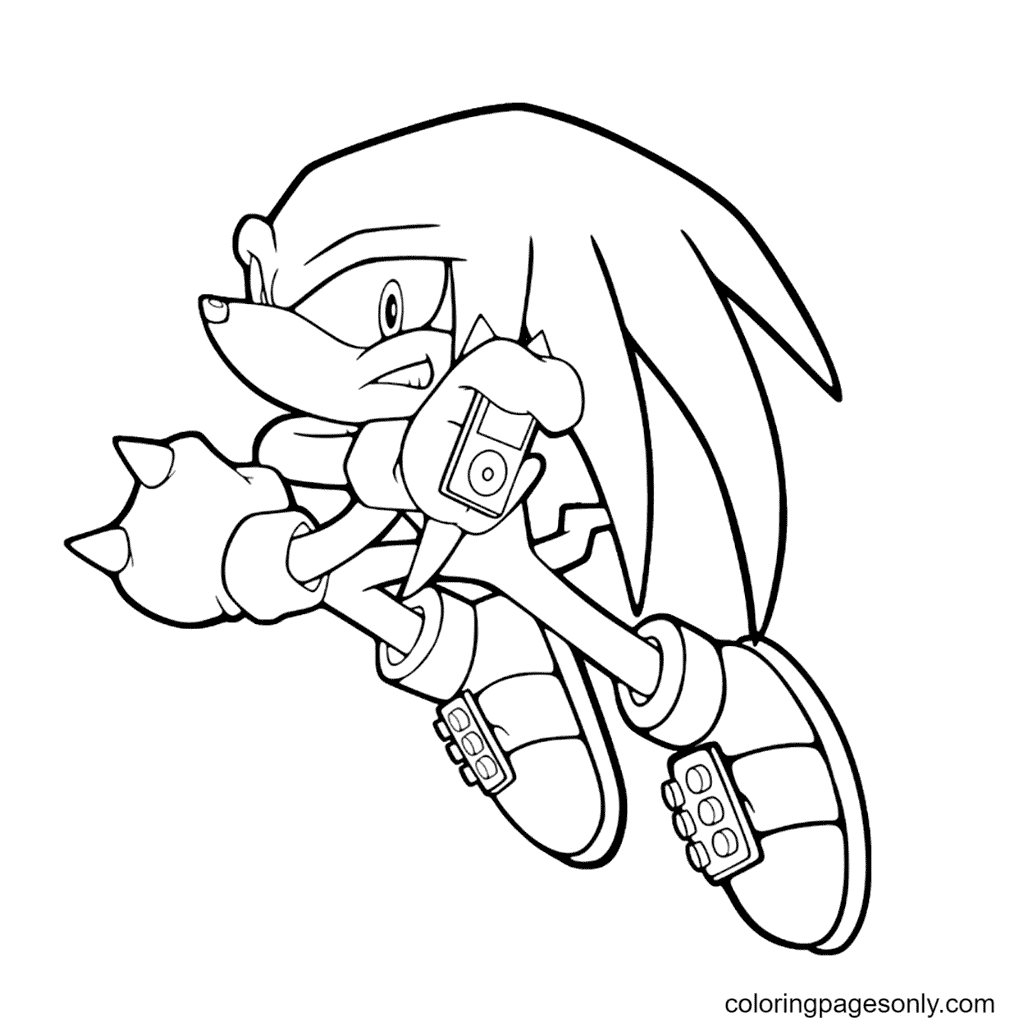 sonic printable pictures