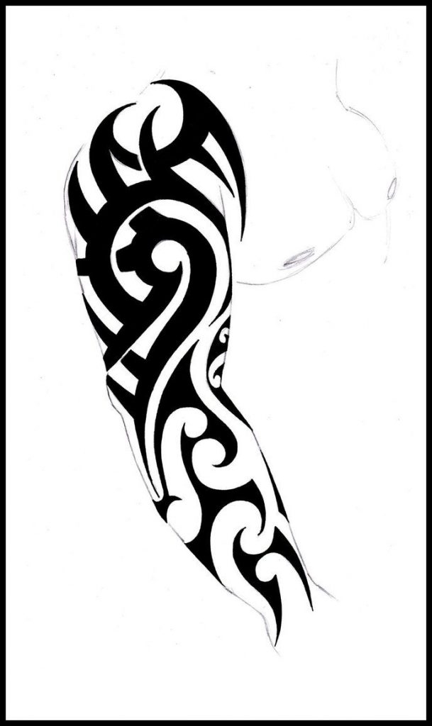 Large Free Printable Tattoo Designs Full Sleeve Tattoo 3 Free