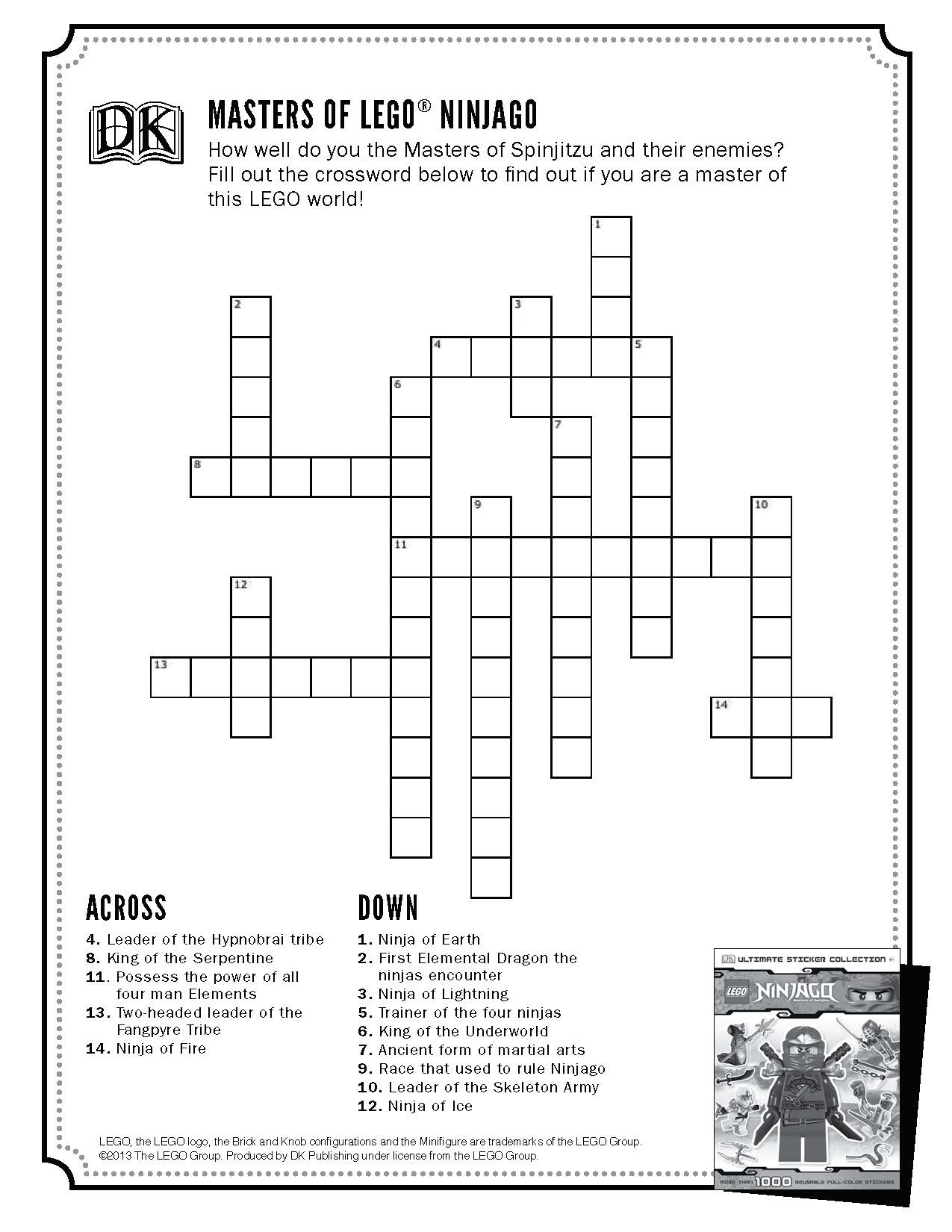 Lego Activities Printable