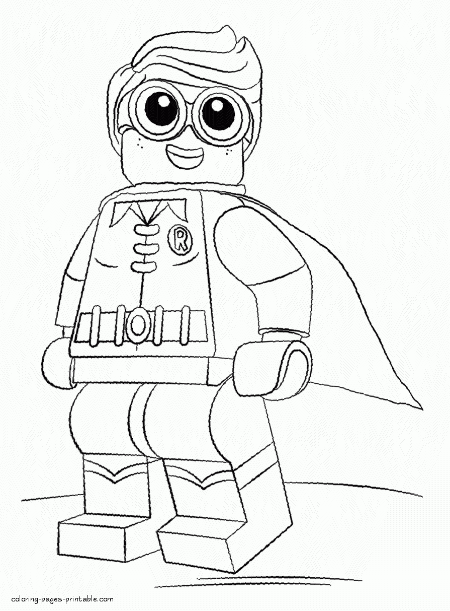 printable batman pictures to color