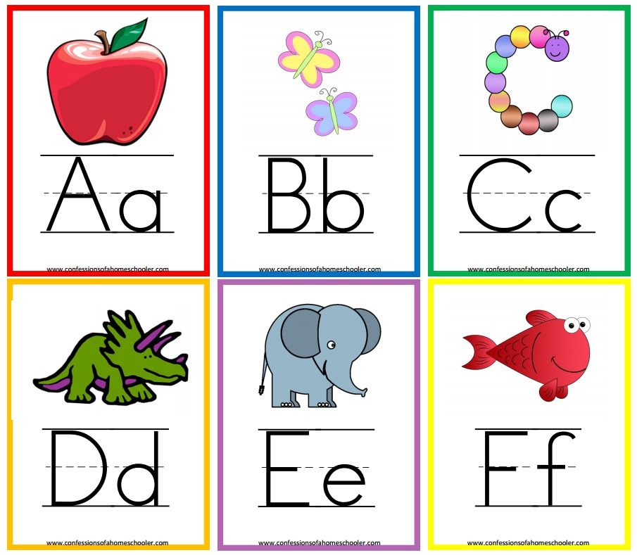 free printable flashcards with pictures pdf
