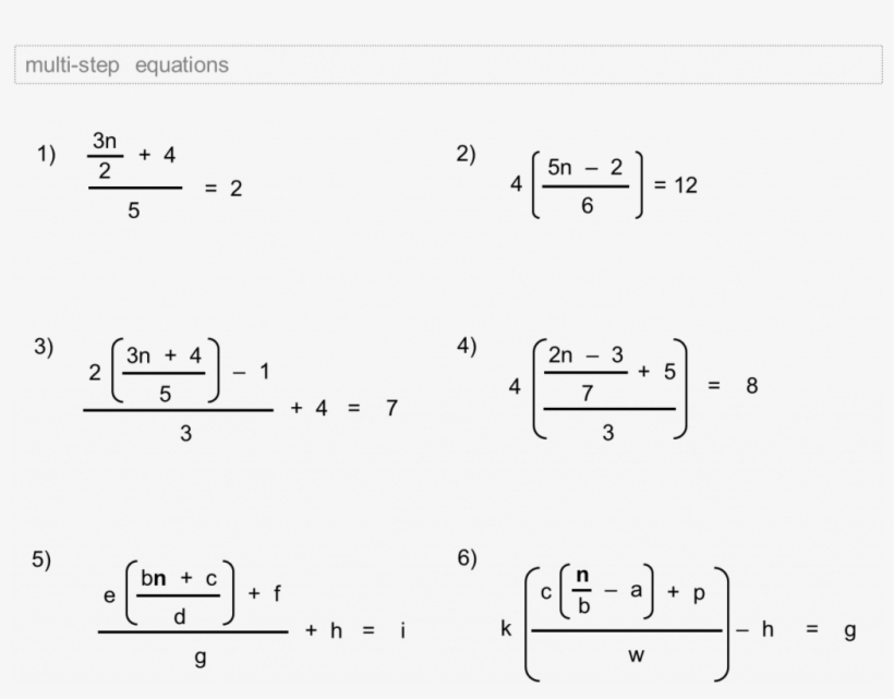 Linear Equations With Fractions Worksheet Equations Worksheets