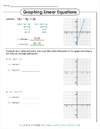 Linear Equations Worksheets Worksheets Library