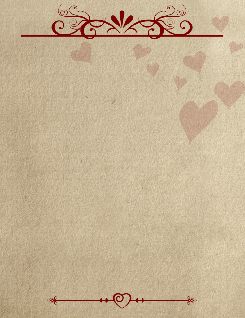 letter template design printable