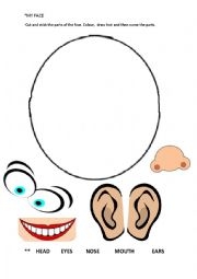 Make A Face Activity Printable Filnlife