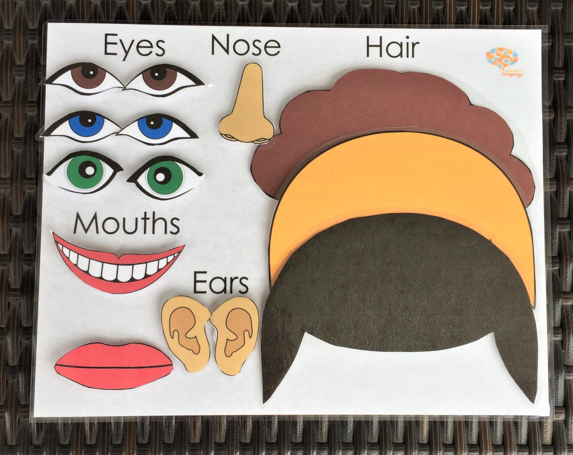 make a face activity printable