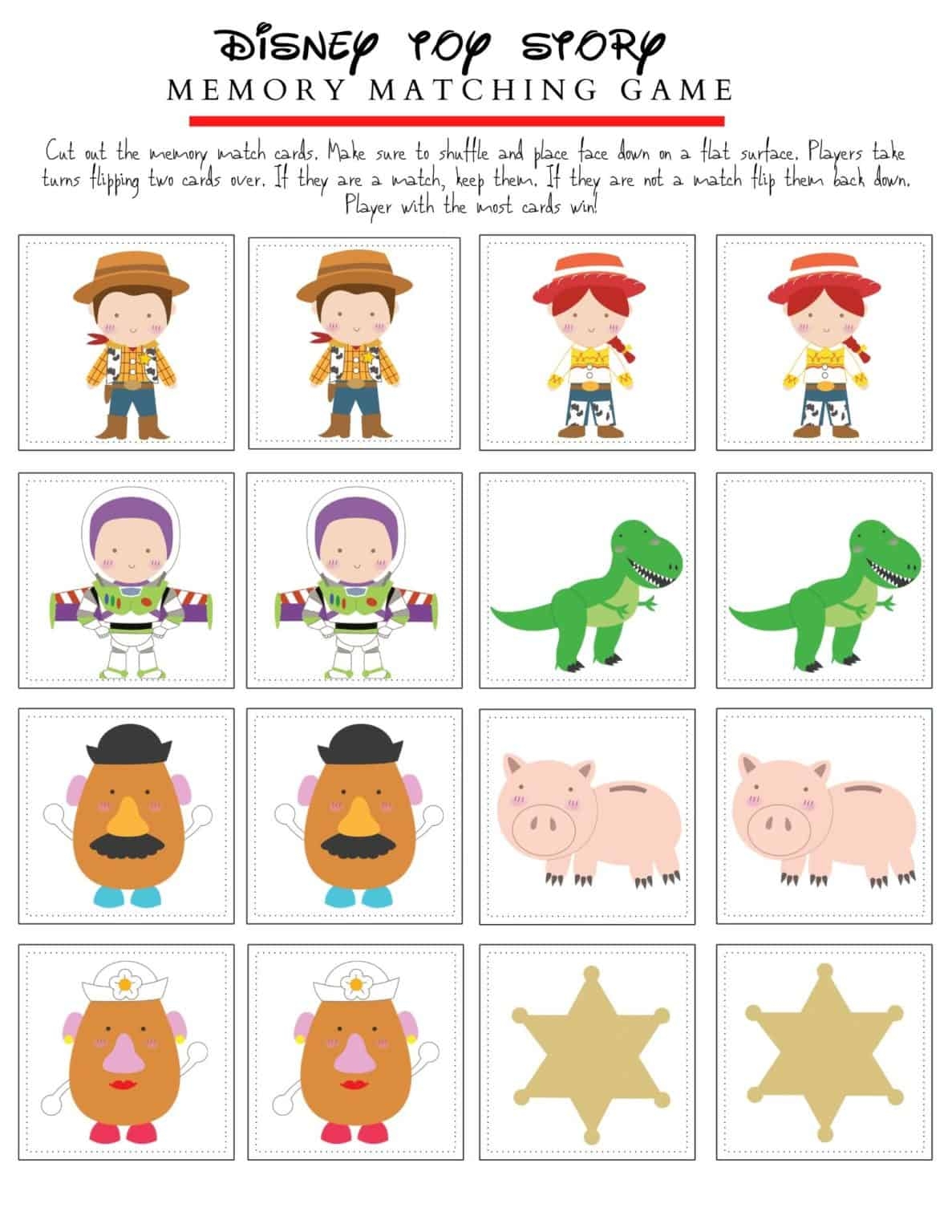 free printable giant lawn memory game