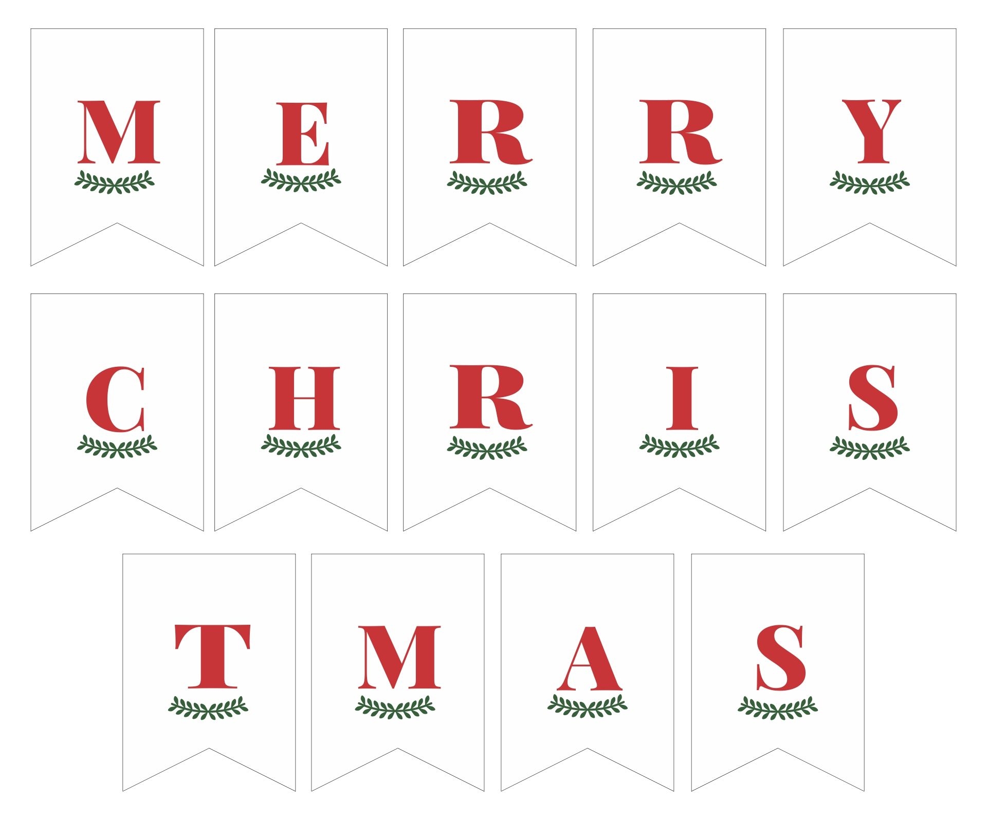merry christmas and happy new year lettering design printable
