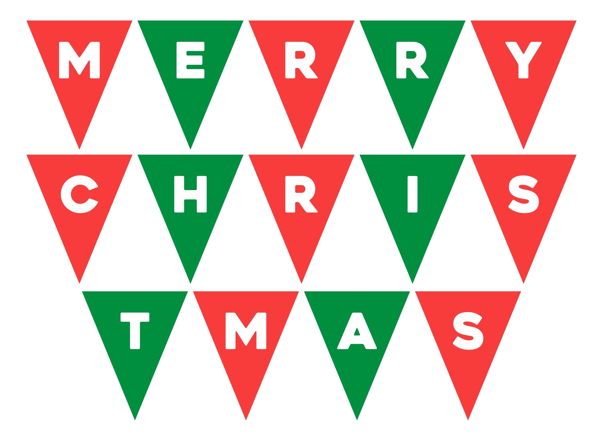 Merry Christmas For Letters 15 Free PDF Printables Printablee