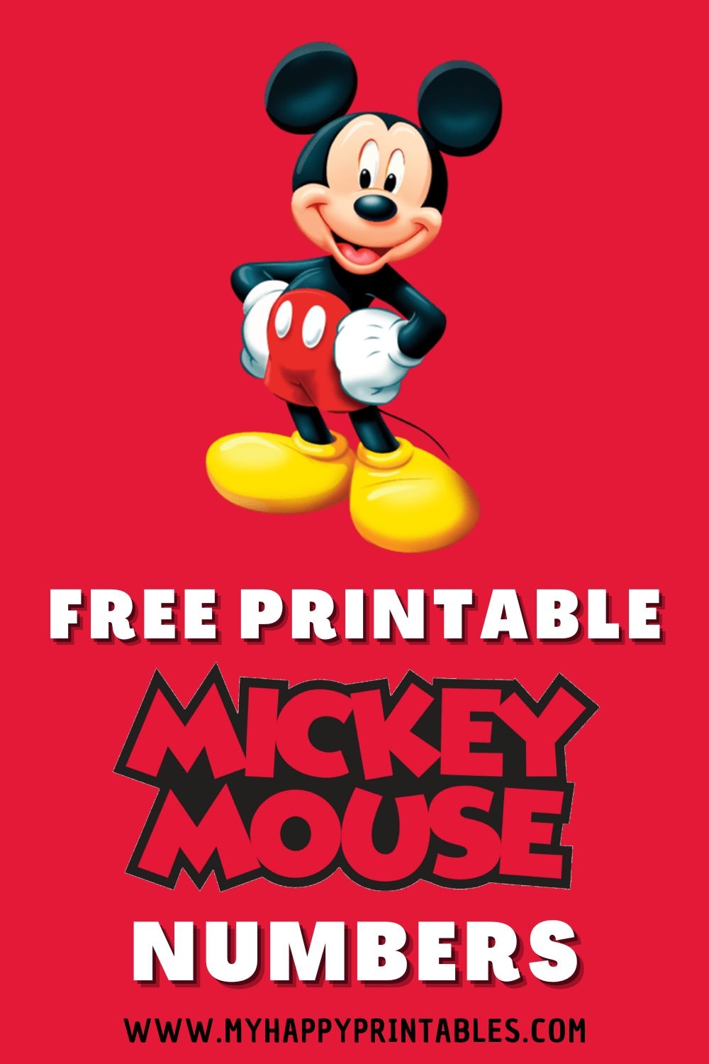printable pictures of mickey mouse