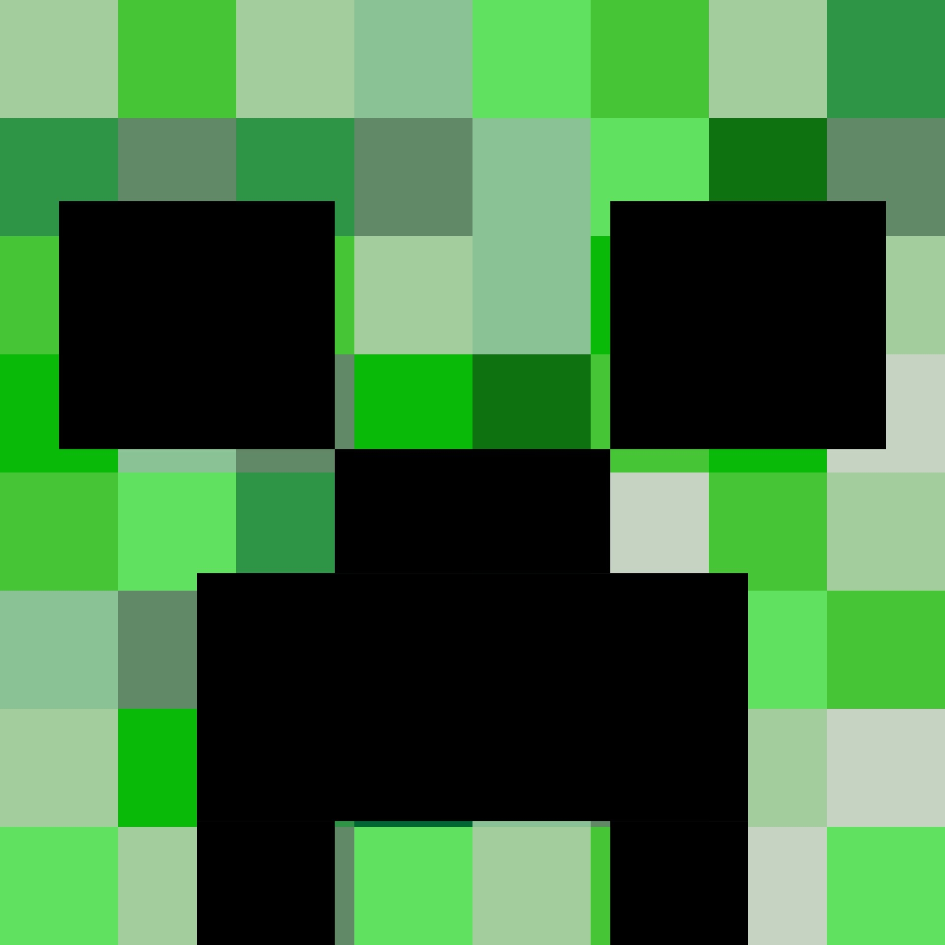 Minecraft Creeper Face Template Printable Printable Templates