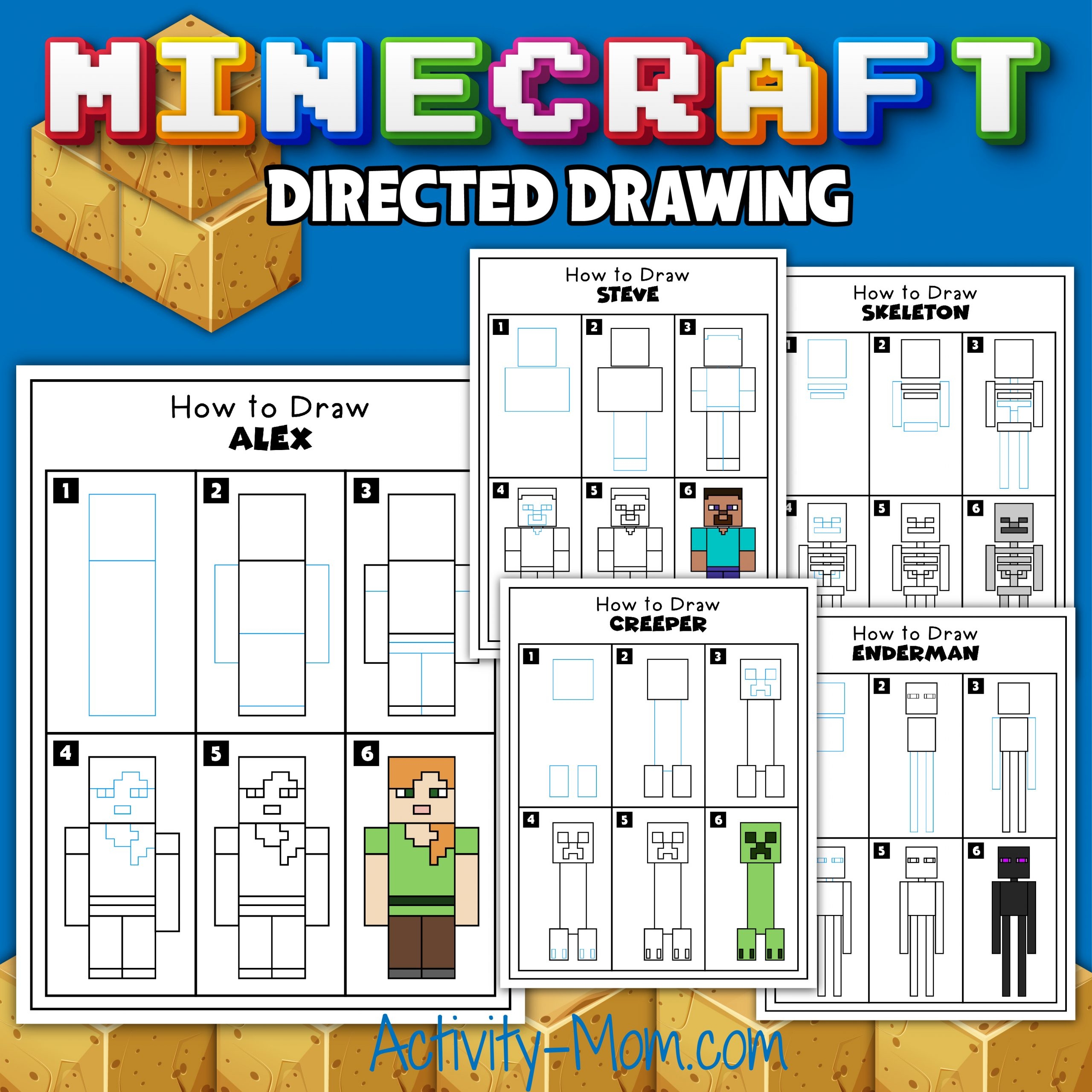 Minecraft Dice Game The Activity Mom